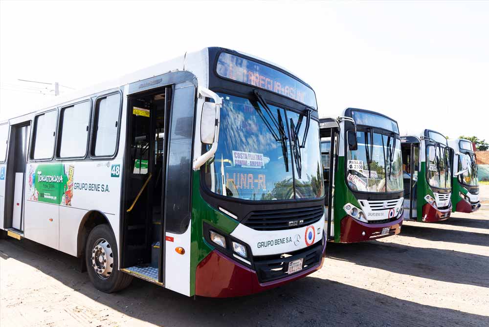 Los buses del Grupo Bene ofrecen la máxima eficiencia y sustentabilidad
