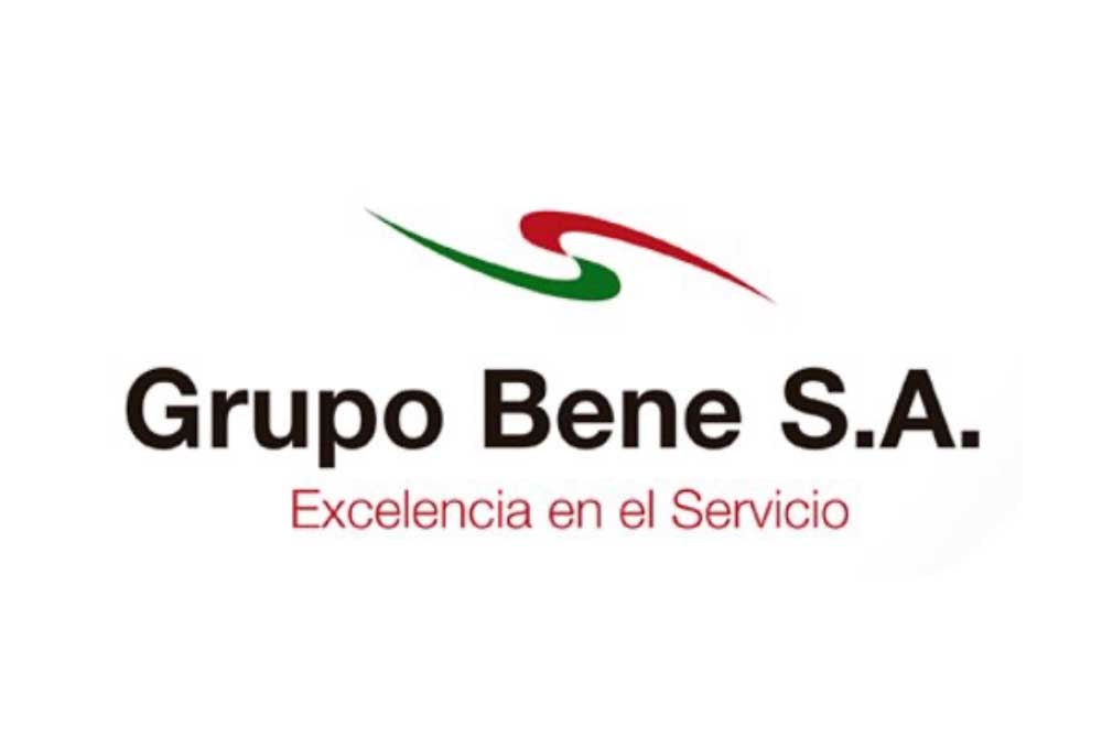 Logo Grupo Bene, empresa de transporte público del Grupo Condor